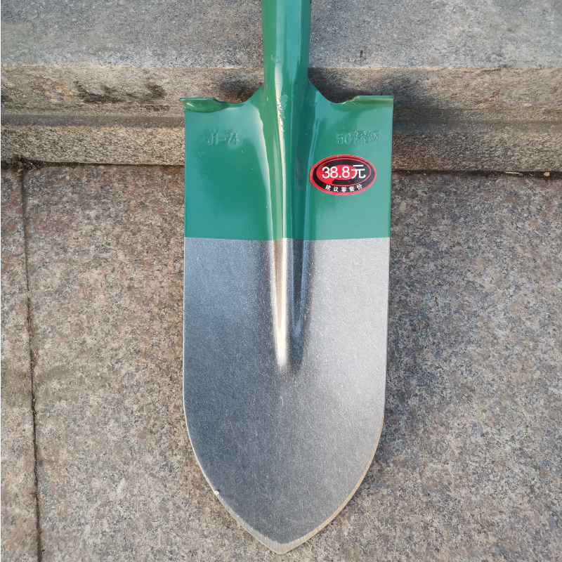 燕南加厚锰钢铁锹挖树锹泥锹尖锹农用锹铁锨家用农用工地铲钢锹