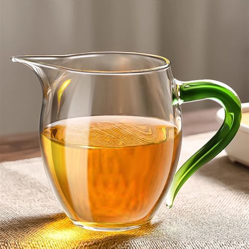 公平杯加厚玻璃耐高温透明茶过滤器功夫茶配件茶海茶分割器茶泄漏