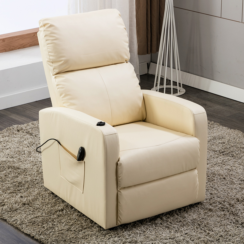 美甲沙发美足椅美睫美容足疗单人电动皮沙发多功能客厅椅懒人躺椅