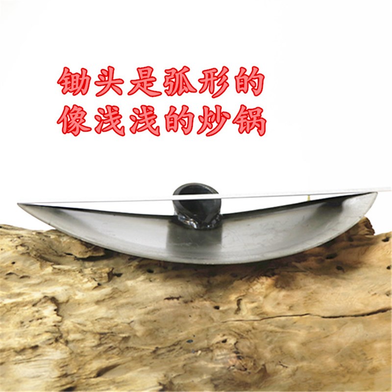 长木柄耙子农用翻地开山除草铬钢大锄头铁锹农具种菜种花园艺工具