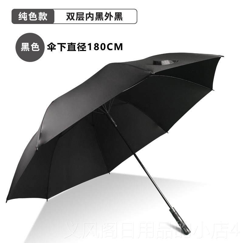 正品511雨伞男长柄特大号三四.人双层加抗暴加雨专用厚固结实定制