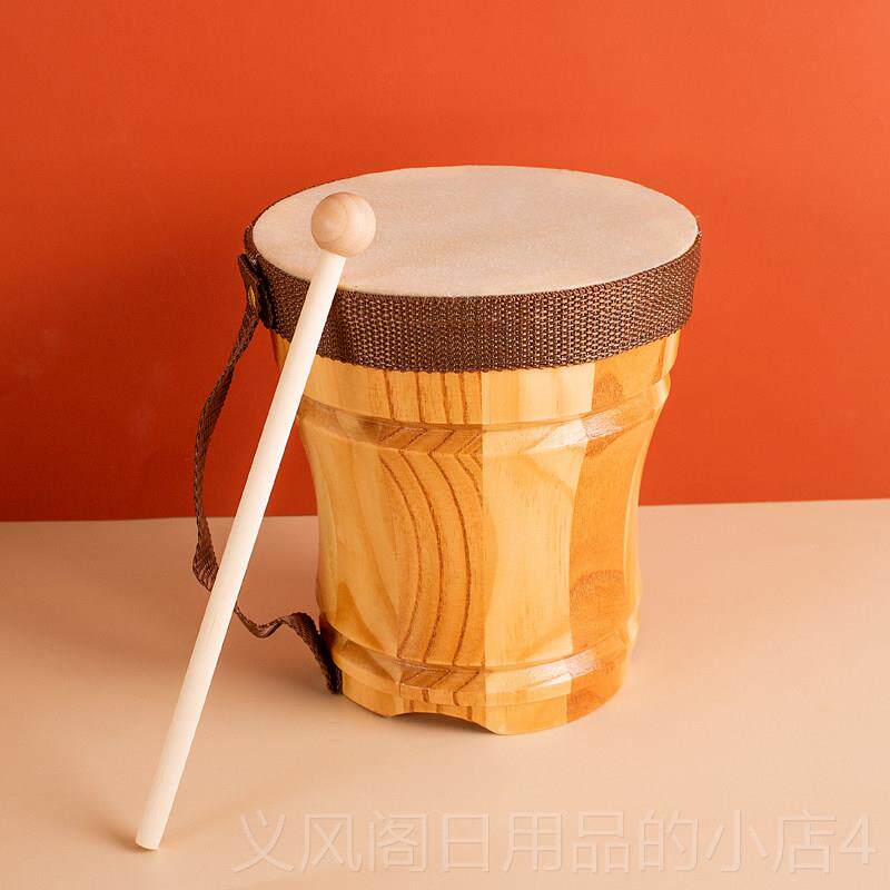 正品奥尔夫打手击器儿童老提鼓羊皮手鼓幼儿园师手鼓儿乐童玩具
