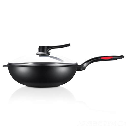 正品英国m恩腾炒锅不沾锅0c平底锅不生斯锈3电磁炉瓦斯瓦炉通用