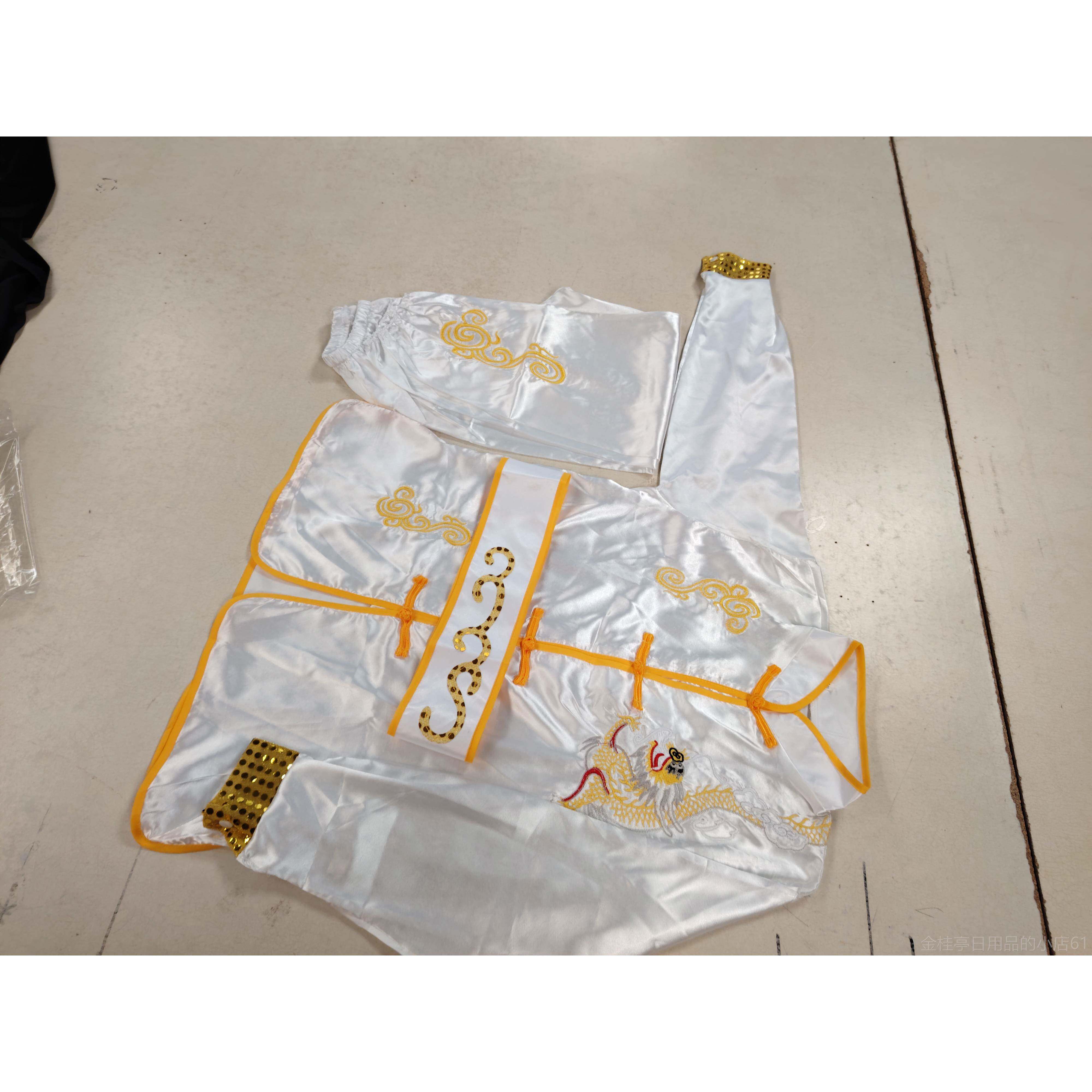 高档武术服表演服赛专用装儿童竞赛服练功演出套装男女服考服体比