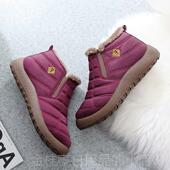 高档鞋 高 北京布女保暖防滑加绒加轻便中厚老年老爸爸鞋 冬季 男棉鞋