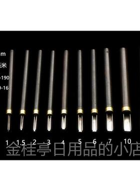高档人版画版画方刀口刀 方 版画槽刀 凹刀凹匠型刀版刀画工具 木
