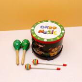 高档奥尔夫鼓打击乐儿器幼儿鼓幼园演出鼓手鼓拍小鼓小手鼓地大厅