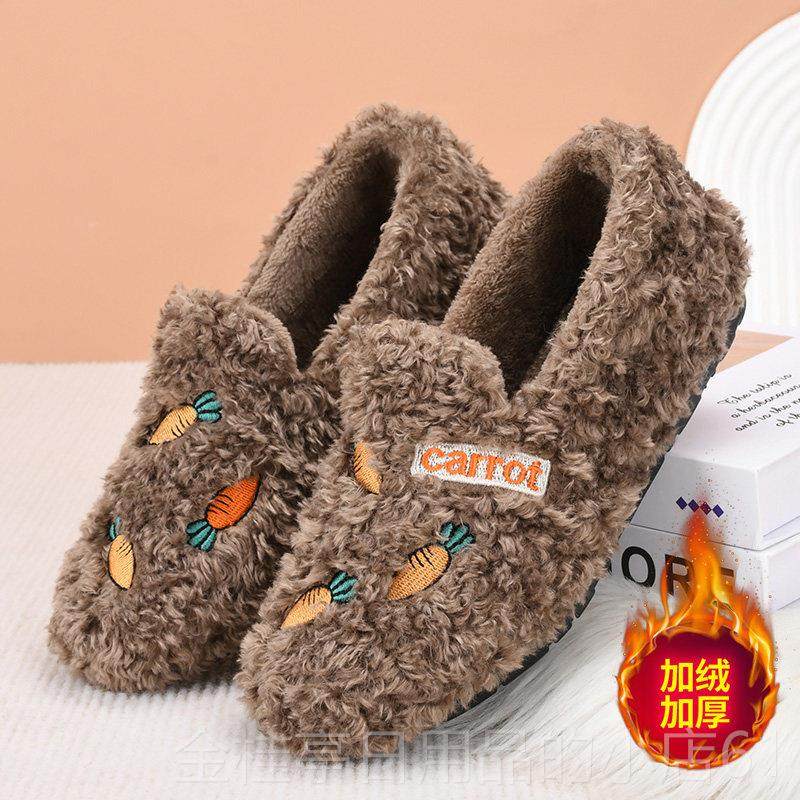 高档绣花鞋冬季毛加绒保暖毛鞋北京布鞋女老休鞋棉鞋豆豆鞋闲鞋防,女鞋,棉鞋,淘宝优惠券,粉丝福利购,淘宝优惠卷
