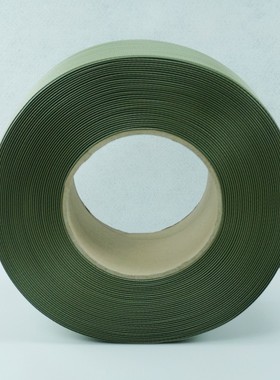 军绿色草绿9mm打包带纸箱厂纸箱半自动机用pp捆扎热熔打包带包装