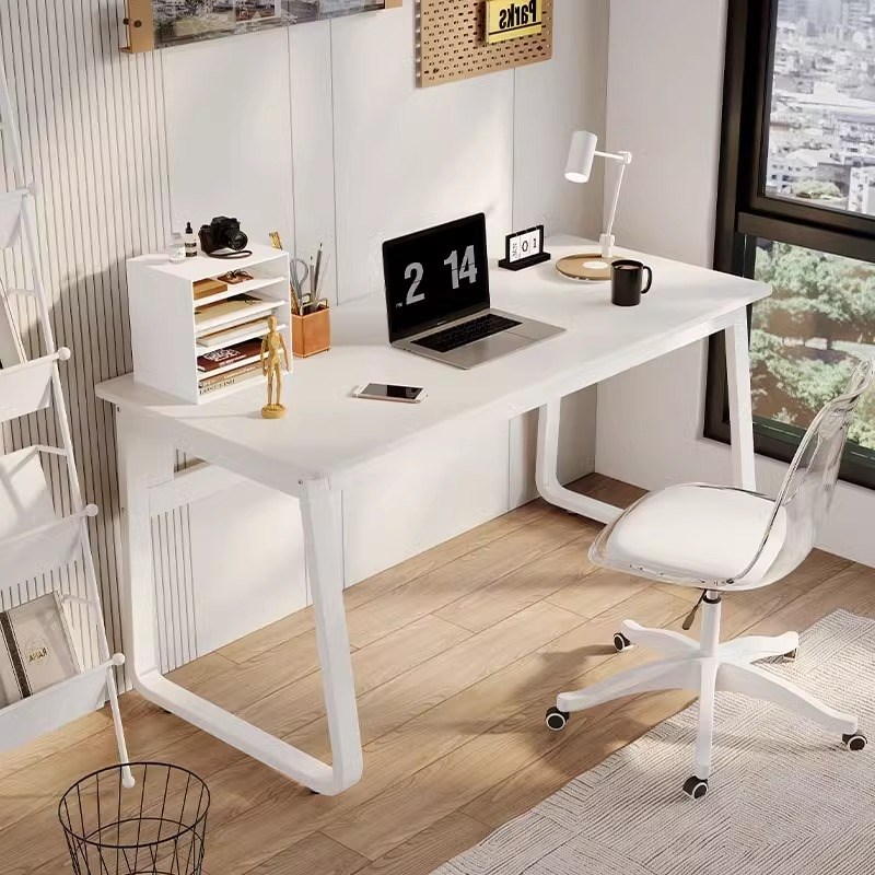 家用电脑桌卧室工作台学习桌椅出租屋简约现代书桌台式办公桌直角