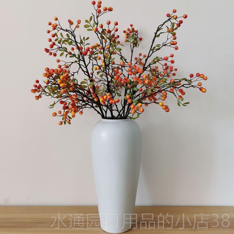 正品景德镇陶白色约现代瓷瓶冬青银花柳插花水培罐客厅家简居装饰