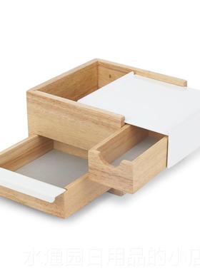 正品umra欧式简约实木首b饰收纳盒化妆盒品盒饰戒指耳环双手链盒