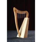 正品 小杏仁 台湾Krisall15弦竖琴普及乐爱尔兰凯尔竖特琴专t业器