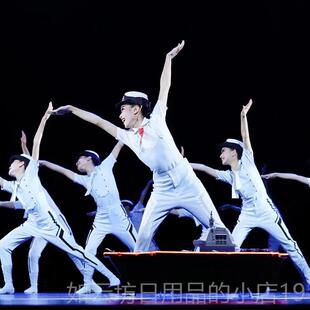 正品青春向舰行舞蹈服海军风儿童演出童心党我少年服壮志强国有表