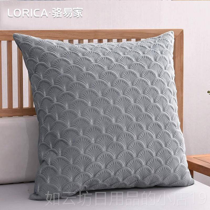 正品易家床头靠垫软包床枕上靠大靠骆垫榻榻米头靠枕背套客厅沙发