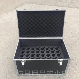 正品手提箱铝样合金 水质取箱40吸收瓶采样箱水质采样孔工具箱可