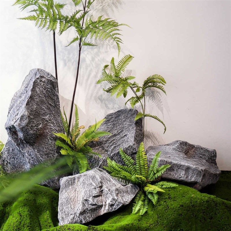 仿真泡沫石头摆件园林假石头拍摄道具室内雕塑装饰绿植造景景观石