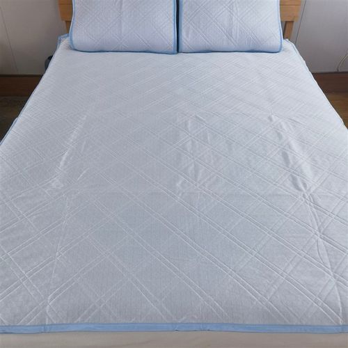 川家尾单夏季超冷感床垫高端凉席枕垫三件套久睡不升温 单双人床