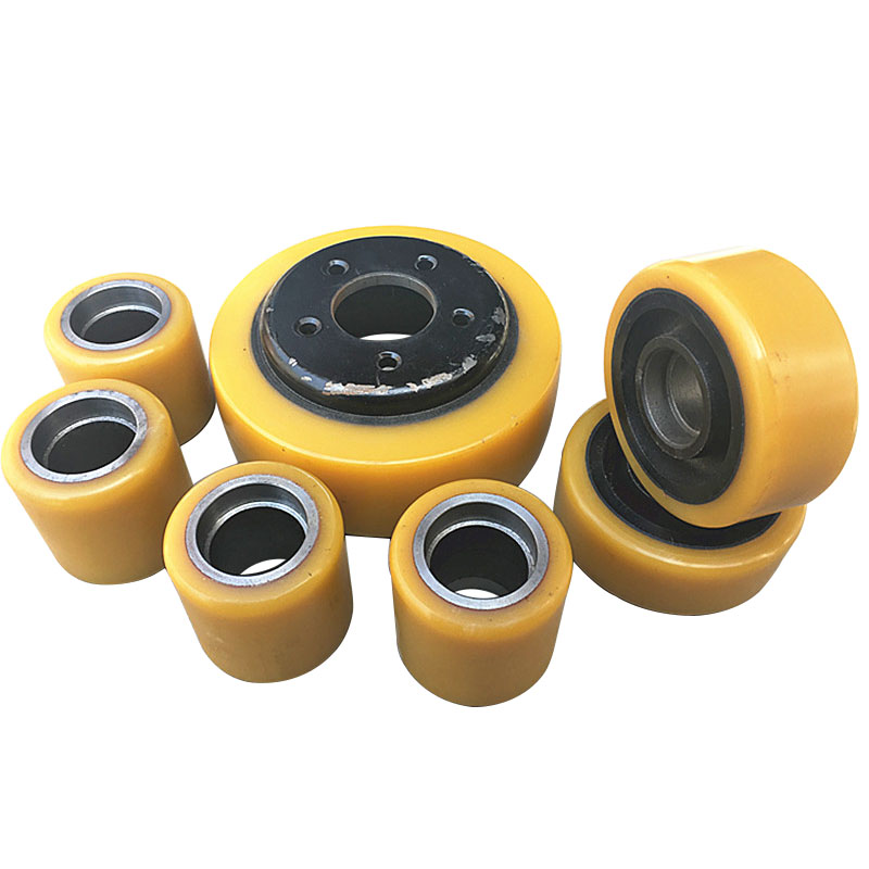 电动叉车轮架承重轮承载轮支架中力EPT小金刚前轮架力臂块小轮架