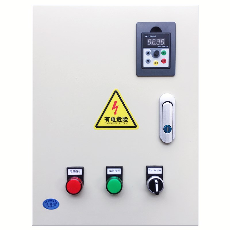 风机电机调速水泵恒压供水矢量变频器控制柜配电箱1.5--7.5-11KW