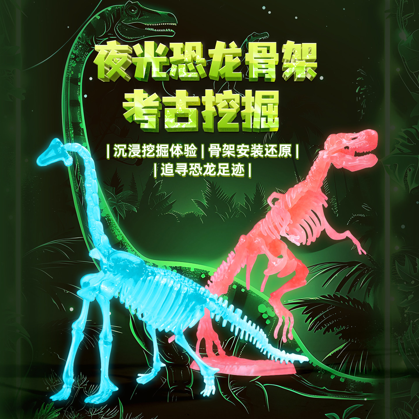内蒙古博物院夜光恐龙考古挖掘图片