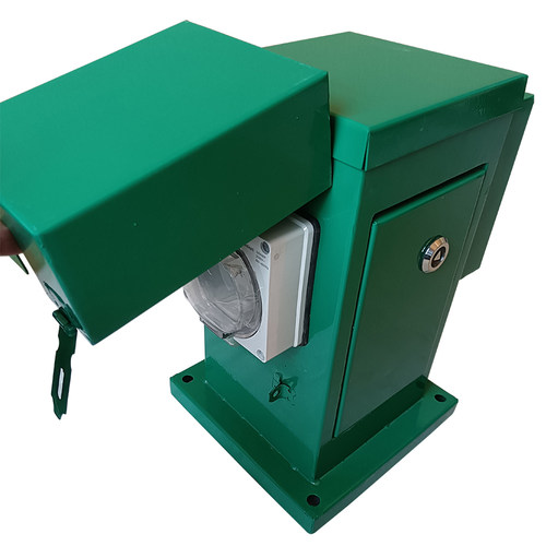 带锁水电桩 供电桩充电桩供水箱 房车营地园林商场水电桩