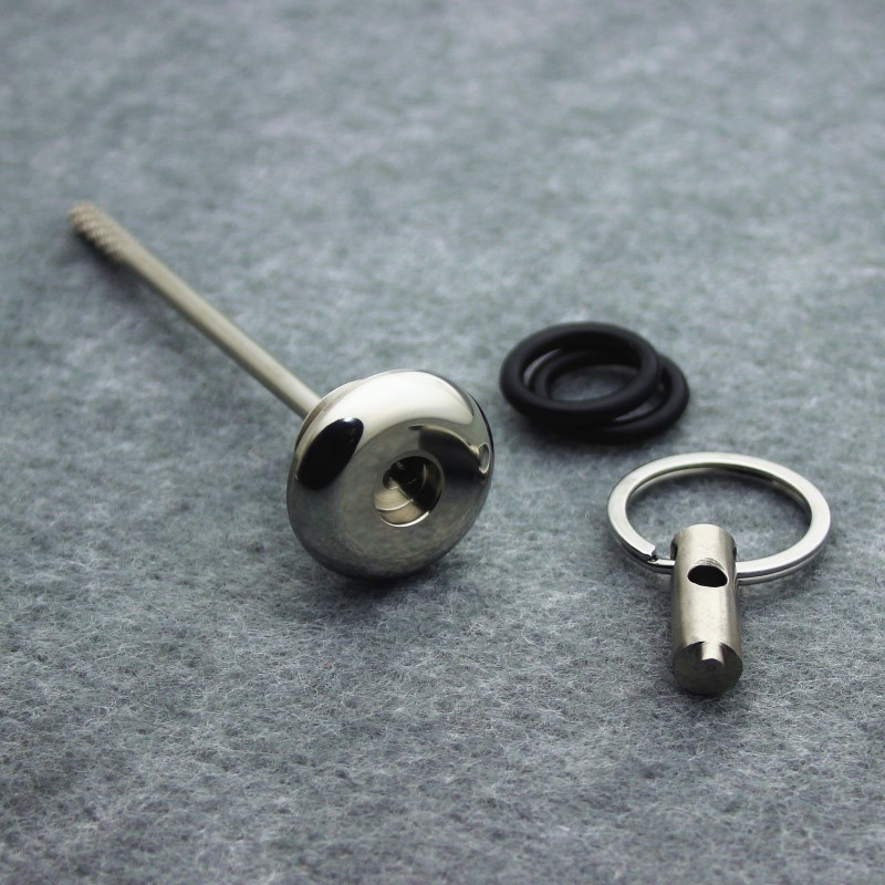 升仕310R幽灵ZONTES0改装防盗机油尺310V/310T防撬不锈钢机油盖