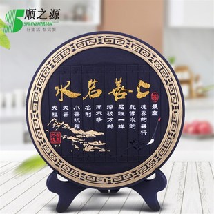 创意客厅玄关工艺品炭雕摆设家居电视柜酒柜桌面家装 饰用品小摆件