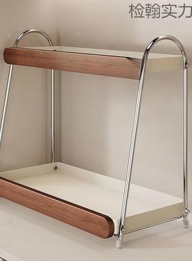 调料品置物厨房中古风调料OCS多架功能收纳味架子盒层多台面家用