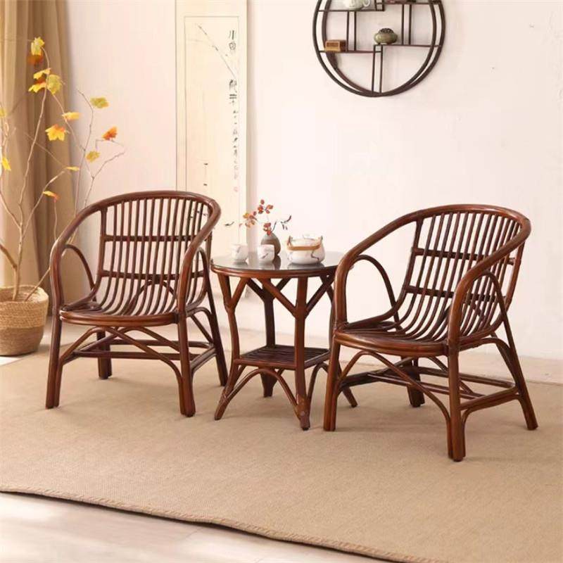 真椅老人椅阳台合茶桌子组2024813三件套单人餐椅藤办公椅单个茶,住宅家具,桌椅套件,淘宝优惠券,粉丝福利购,淘宝优惠卷