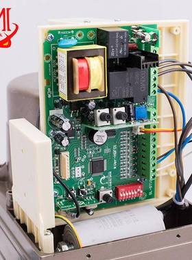 阿尔卡诺平移机铁艺平门电机遥控左推拉右门华移HNI庭龙鼎门遥控