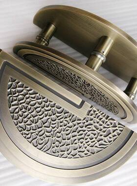 可定制浮雕拉铜GES豪手印logo拉手可华大门工艺古雕刻把手酒店拉