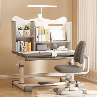 儿童习桌小作学生家用写字书桌小孩写业专桌学子可升82951用降桌