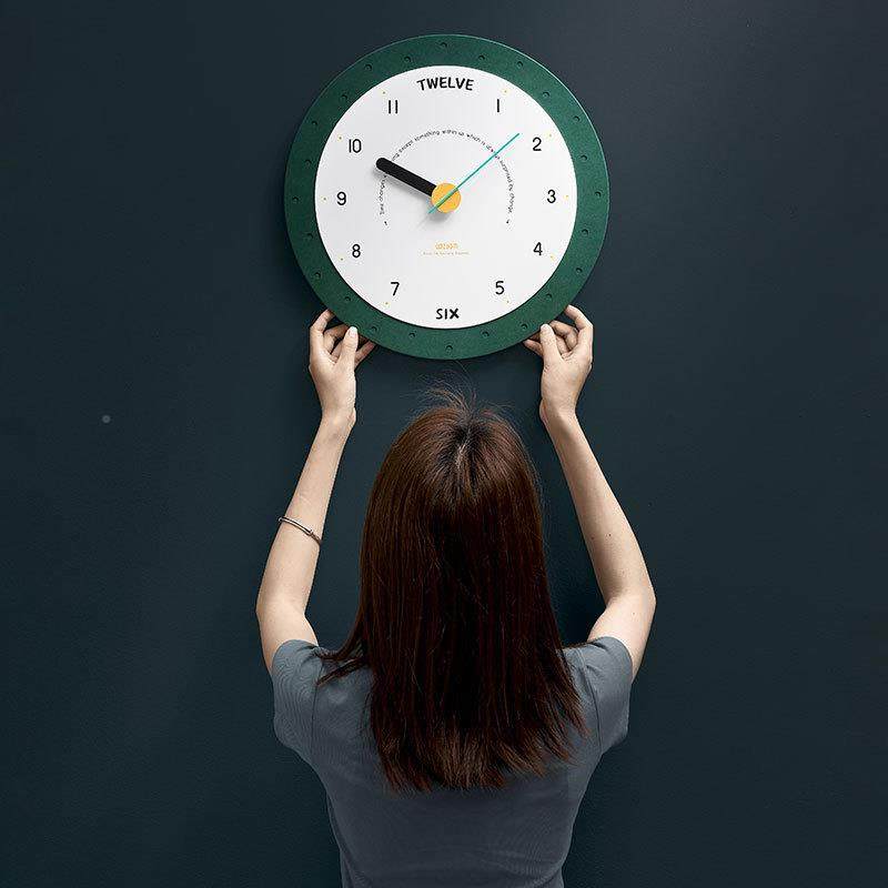 wozoom屋准TYOS005简约客表厅家意用时钟网红创挂2025新款挂钟挂,家居饰品,挂钟,淘宝优惠券,粉丝福利购,淘宝优惠卷