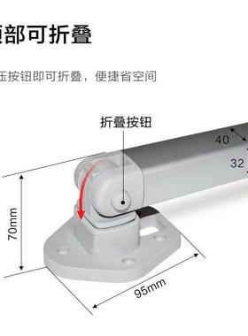 房车商务车桌腿游顶艇改装59524可拆卸式伸缩降桌腿部可折桌叠腿
