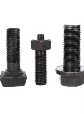 1.级大螺丝销级轴10.9级T型方EFL头圆头扁头2四方螺栓89.8销子