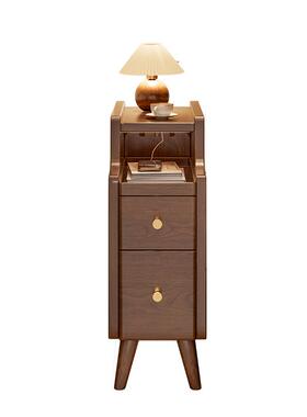 宽?床头柜实木床边夹缝小窄型极置物柜超窄用卧室30RZP公分迷你家