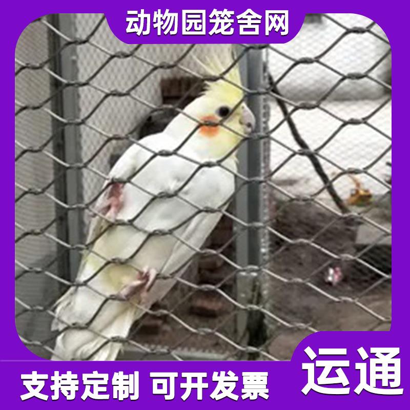 金属钢卡ALN绳网家丝动物圈养网农业植物圈网304不锈钢丝绳网扣
