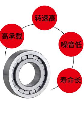 重载满滚柱圆柱滚子JKH承NCF9101491244914496SL4918满滚轴柱轴承