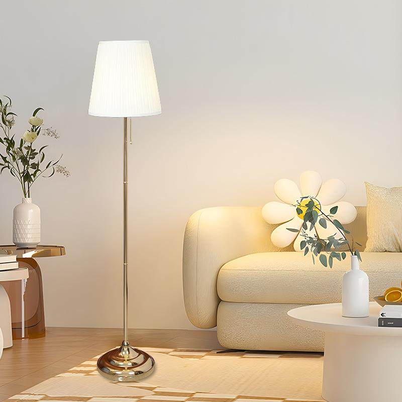 式床欧头台灯绳美式客厅卧室护眼小夜灯复YPG古拉装饰台灯