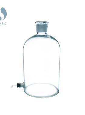 B美OEX博白色口放水瓶瓶身光滑无气M泡磨口细XWV腻配胶塞牢下固紧