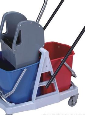 白云AF080洁7双桶榨OQE水车挤水6车拖把甩水保车拖地桶清洁车桶酒
