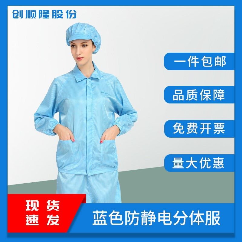 CSKJCLEAN防静电分体服分体式无尘静电服食品车间工作服喷漆服