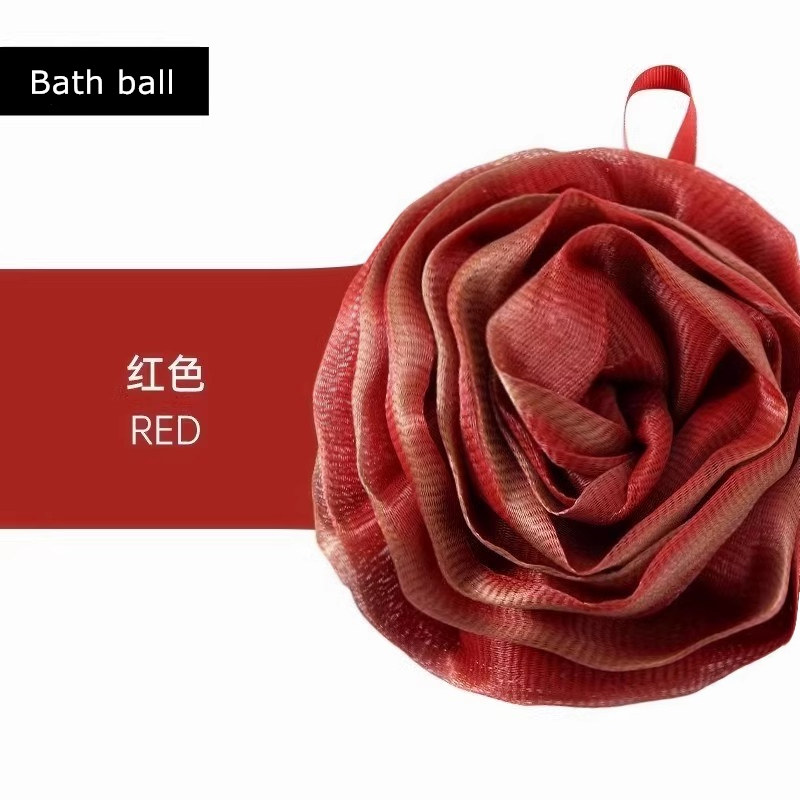 沐浴球大号洗澡浴球浴花球高档不散超柔软搓澡浴球浴花打泡泡澡花