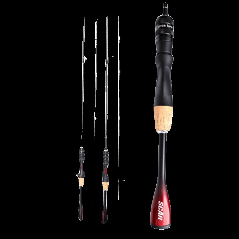 澳奥卡远投直柄微物路亚竿翘嘴泛用马口竿超软UL调陶瓷导环M快调