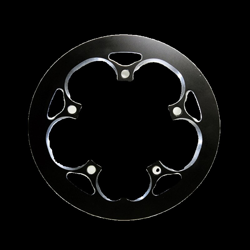 CNC铝合金 齿盘护盘折叠车牙盘片8T 52T牙盘护罩110 0 B盘片