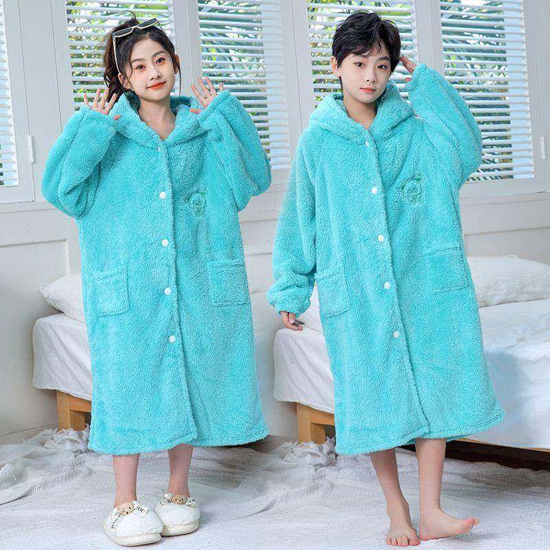 儿童睡袍大女孩长款中连通过膝加厚款厂家直供儿童浴童袍吸水浴袍,居家布艺,浴裙/浴袍/浴衣,淘宝优惠券,粉丝福利购,淘宝优惠卷