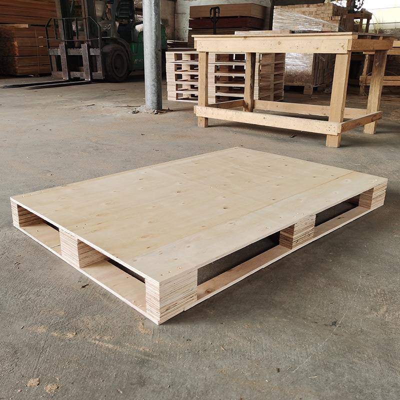 仓库物流熏木托盘叉车木托盘蒸仓托库车间四面进叉板木栈木托盘木