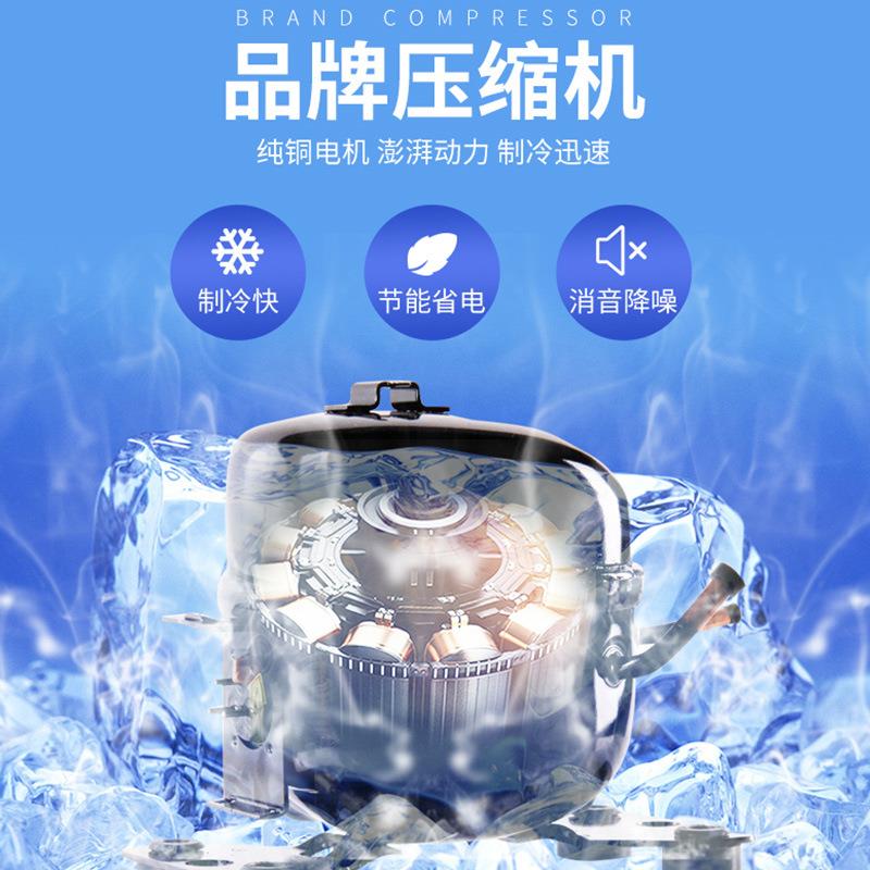 麻辣烫点柜商用水果蔬保鲜柜500饮菜料展示柜菜立式冰箱冷藏风幕