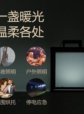 复式led台中灯室33732外防水灯彩色装饰灯充智能遥控电灯露营古灯